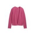 TOM TAILOR Damen Basic Cardigan, rosa, Gr. XL