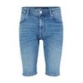 TOM TAILOR Herren Josh Regular Slim Shorts, blau, Gr. 30