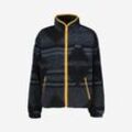 Blau-graue Salida Jacke aus Sherpa