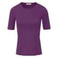 Rundhals-Shirt Peter Hahn lila, 48