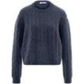 Rundhals-Pullover Peter Hahn blau, 38