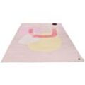 Teppich TOM TAILOR HOME "Shapes - SIX", rosa, B:140cm H:5mm L:200cm, Polyester, Teppiche, Kurzflor, bedruckt, modernes Design