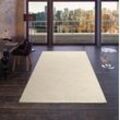 Hochflor-Teppich MY HOME "Microfaser Teppich Magong, besonders weich, sehr feiner Flor" Gr. 7, beige (natur), B:240cm H:25mm L:320cm, Kunstfaser, Teppiche, uni, Wohnzimmer, Schlafzimmer, Kinderzimmer, auch rund und als Läufer