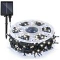 Vingo - Solar Lichterkette Lichtschlauch led Lichterkette led Lichtervorhang Party Garten Innen Außen Deko Weihnachtsbeleuchtung 80M 800LEDs Kaltweiß