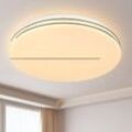 Gbly - Deckenlampe led Deckenleuchte Schlafzimmer - Ø27cm Schlafzimmerlampe Sternenhimmel 12W Küchenlampe Warmweiß Flurlampe Modern Küche