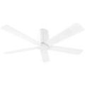 Efectoled - Ventilador IP20 Rodas Blanco brillante Blanco