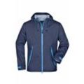 Ultraleichte Softshelljacke Herren JN1098 Gr. m navy/cobalt - James&nicholson