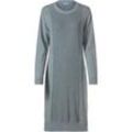 Baumwoll-Mix-Kleid, Melange grau, 40/42