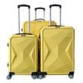 Reisekoffer ABS-03 Koffer 3-teilig Hartschale Trolley Set Kofferset Handgepäck Gepäck Reisetasche