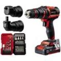 Einhell Power X-Change TE-CD 18/45 3X-Li +22 4513990 Akku-Bohrschrauber 18 V 2 Ah inkl. Akku, inkl. Winkeladapter