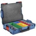 Bosch Professional L-BOXX 102 & Inset Boxen 13tlg. 1600A016NA Transportkoffer ABS Blau (L x B x H) 357 x 442 x 117 mm