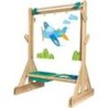 Tafel HAPE "Outdoor Staffelei", bunt, Tafeln, Kinder, B/H: 83,0cm x 110,0cm, Holz, Kunststoff, B:83,0cm H:110,0cm