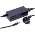 Tischnetzteil schwarz 60W 12V 5A Hohlstecker 5.5/2.1mm EU-Plug Festspannung