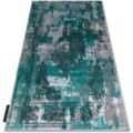 Rugsx - Modern de luxe Teppich 6827 Abstraktion, vintage - Strukturell grün / grau green 240x330 cm