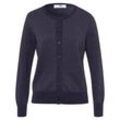 Strickjacke Peter Hahn blau, 46