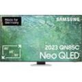 SAMSUNG LED-Fernseher Neo Quantum HDR, Neural Prozessor 4K, Gaming Hub, D (A-G), Fernseher, schwarz (strahlendes silber), 85 Topseller