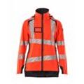 Mascot - Hard Shell Jacke, Damen, leichtem Futter Jacke Gr. l, Hi-vis rot/schwarzblau