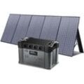 Allpowers - Tragbares Powerstation (S2000) 1500Wh Mobiler Stromspeicher akku Solar Generator 2000W (Spitze 4000W) Steckdose mit 400W Faltbares