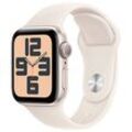 Apple Watch SE 40 mm Aluminium (GPS) Sportarmband M/L polarstern