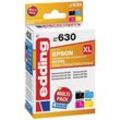 Edding Druckerpatrone ersetzt Epson 603XL, T03A6, T03A1, T03A2, T03A3, T03A4 Kompatibel Kombi-Pack Schwarz, Cyan, Magenta, Gelb EDD-630 18-630