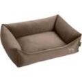 Hunter Orthopädisches Hundesofa Merida taupe 80 cm, 26 cm, 80 cm