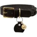 Hunter Halsband Sansibar Solid schwarz 60 cm