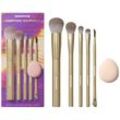 Morphe Pinsel Gesichtspinsel-Sets Holiday Collection Compose Yourself 6-Piece Brush & Tool Set H102 Foundation Brush 1x + H280 Cheek Brush 1x + H301 Eye Packing Brush 1x + H330 Eye Blending Brush 1x + H625 - 3-In-1 Brow Brush 1x + Mini Cloud Cushion Puff 1x