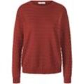 Rundhals-Pullover Peter Hahn rot