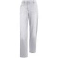 Jeans Modell Babsie Straight Leg KjBrand grau