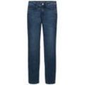 TOM TAILOR Damen Alexa Straight Jeans mit Bio-Baumwolle, blau, Gr. 29/32