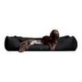 Tierlando MORITZ KOMFORT Hundebett Hundesofa M - XXXL 90 110 130 160 185 cm schwarz 1,1 m, 25 cm, 90 cm