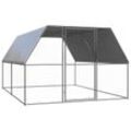 VidaXL Outdoor Hühnerkäfig / Hühnerstall mit Komplettüberdachung 3 m, 4 m, 2 m