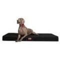 Tierlando ® HUGO BASIC Hundematratze schwarz 80 cm, 13 cm, 60 cm