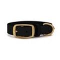 THE DOG IDEA Leder Halsband Schwarz XXL