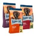 HAPPY DOG Sensible Probierpaket "Länderreise 3.0" 3x1kg