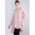 Longbluse IMPERIAL Gr. M (38), rosa (quarzo) Damen Blusen in knitterarmer Qualität mit Stretch