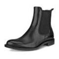 Chelseaboots ECCO "SARTORELLE 25", Damen, Gr. 35, schwarz, Leder, klassisch, Schuhe, Schlupfboots, Stiefelette, Basic, Blockabsatz, zum Schlupfen