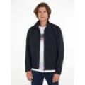 Blouson TOMMY HILFIGER "RWB BLOUSON" Gr. S, blau (desert sky), Herren, Web, Obermaterial: 63% Polyester, 37% Polyurethan, Jacken