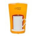 Kaffeemaschine Ohne Kapseln Italian Design IDECUCOF01 Funny Pro Coffee Maker 0,1500L - Weiß/Orange