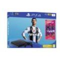 PlayStation 4 Slim 1000GB - Schwarz + FIFA 19