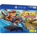 PlayStation 4 Slim 500GB - Schwarz + Crash Team Racing: Nitro-Fueled