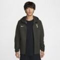 Tottenham Hotspur Tech Fleece Windrunner Third Nike Fußballjacke mit durchgehendem Reißverschluss (Herren) - Grün