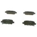 BOSCH Bremsbelagsatz, Scheibenbremse hinten rechts links für INFINITI RENAULT SUZUKI NISSAN 44060AL585 D40608H385 44060AL586 0 986 494 090