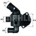 MAHLE Thermostat, Kühlmittel mit Dichtung für SKODA VW SEAT CUPRA AUDI 03L121111S 03L121111R 03L121111AN TI 15 92