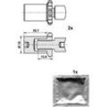 ATE Zubehörsatz, Feststellbremsbacken Nachstellmutter Ø15,0mm 15,0mm für MERCEDES-BENZ 2014200373 A2014200373 A1244230050 03.0137-9703.2