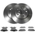 VAICO Bremsensatz, Scheibenbremse hinten rechts links voll 276mm für INFINITI MERCEDES-BENZ BMW 2464230012kit 0004207604 A0064208020 V30-3686