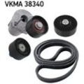 SKF Keilrippenriemensatz für BMW 11288574957 11287800333 11288512068 VKMA 38340