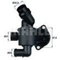 MAHLE Thermostat, Kühlmittel mit Dichtung für SKODA VW SEAT CUPRA AUDI 03L121111AD 03L121111N TI 34 87