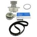 SKF Wasserpumpe + Zahnriemensatz mit Dichtungen für DAEWOO BUICK (SGM) VAUXHALL CHEVROLET OPEL 1334065 11092971 11092972 VKMC 05121