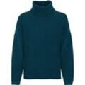 Baumwoll-Pullover, petrol, 44/46